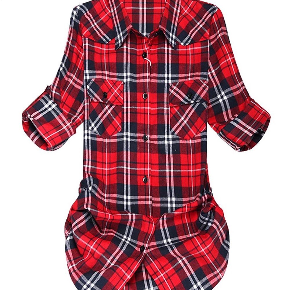 ❤️ Super cute flannel!